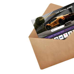 Rental offer delivered in an envelope